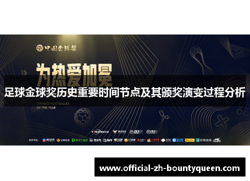 足球金球奖历史重要时间节点及其颁奖演变过程分析